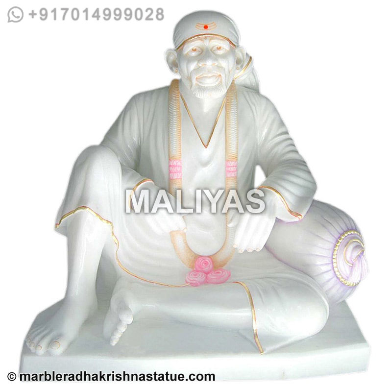 Marble Dwarka Mai Statue