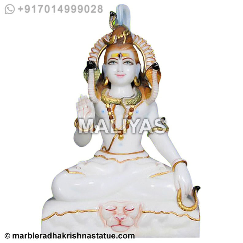 Marble Shiva Murti for Temple