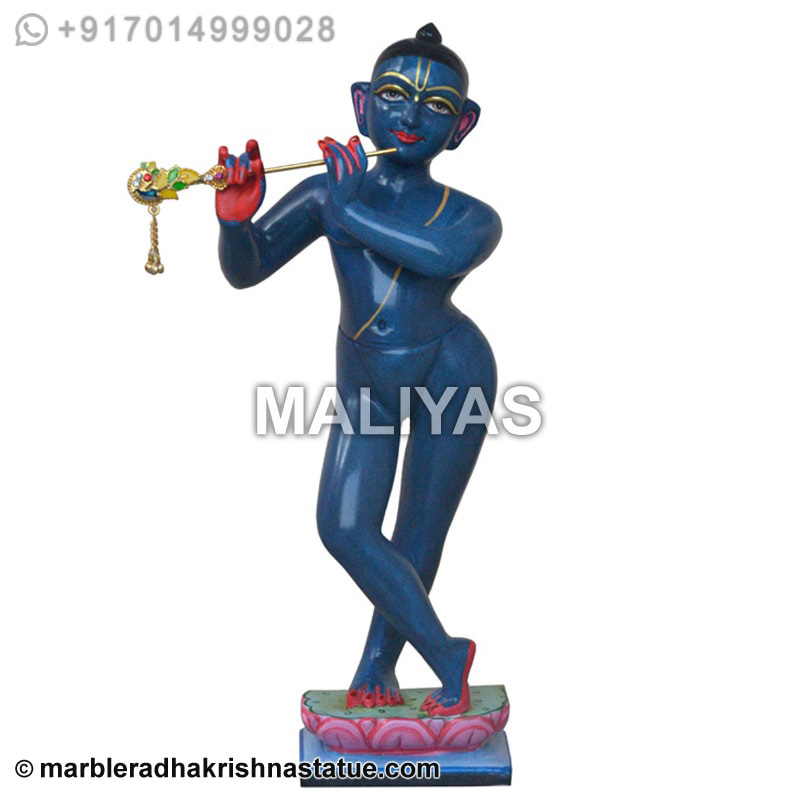 Beautiful Iskcon Krishna Statue