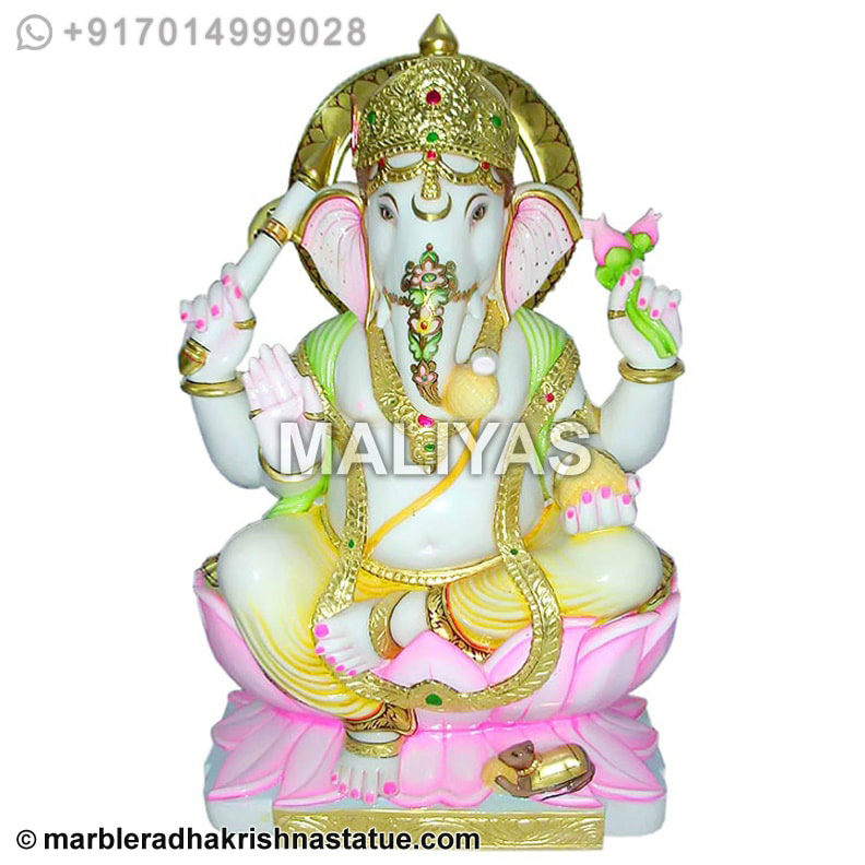 Classic Ganesha Statue made of Marble