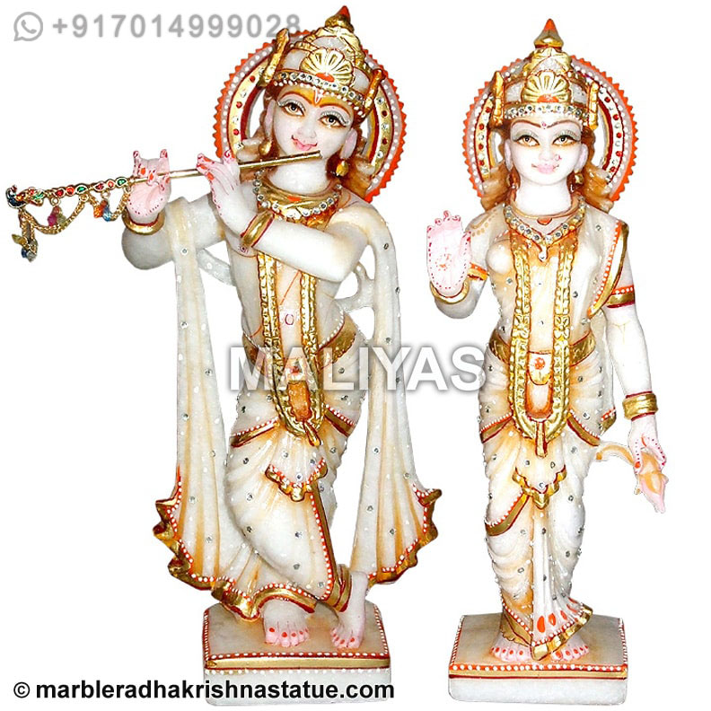 Exquisite Pair of Radha Krishna