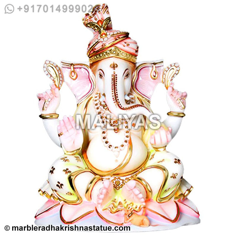 Ganesha Marble God Statue