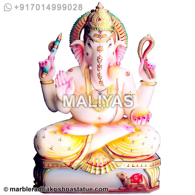 Ganesha Marble Idol