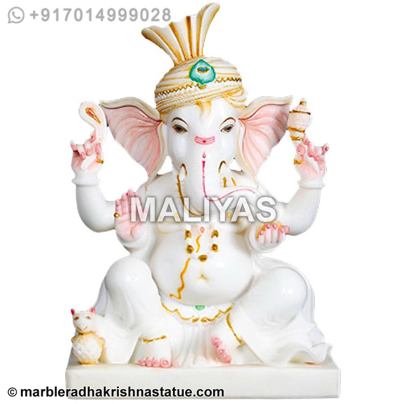 Ganpati Marble God Idols