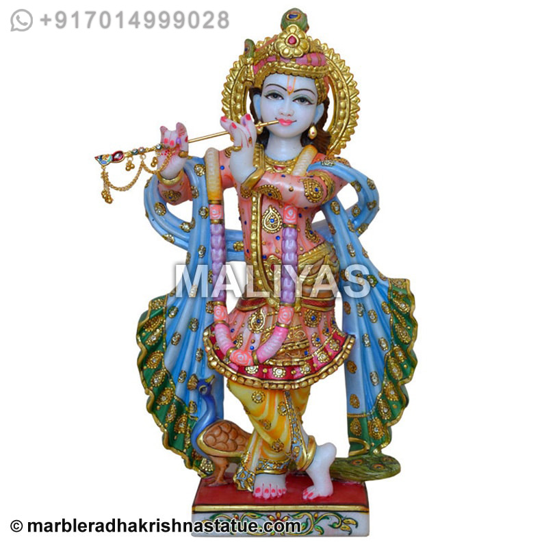 Krishna Marble Statue