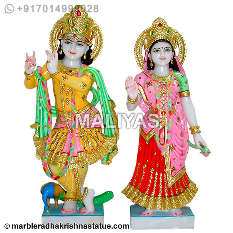 Lord radha krishna idols