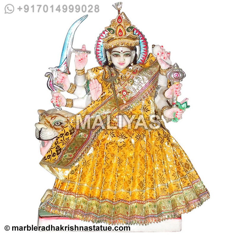 Makrana Marble Durga Maa Murti