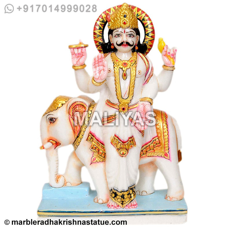 Marble Brihaspati Navagraha Statue
