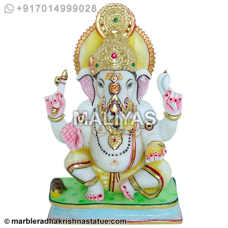 Marble Ganesh Ji Statue