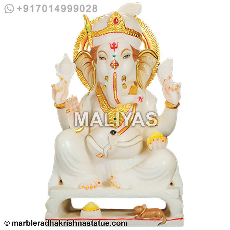 Marble Ganesh Moorti