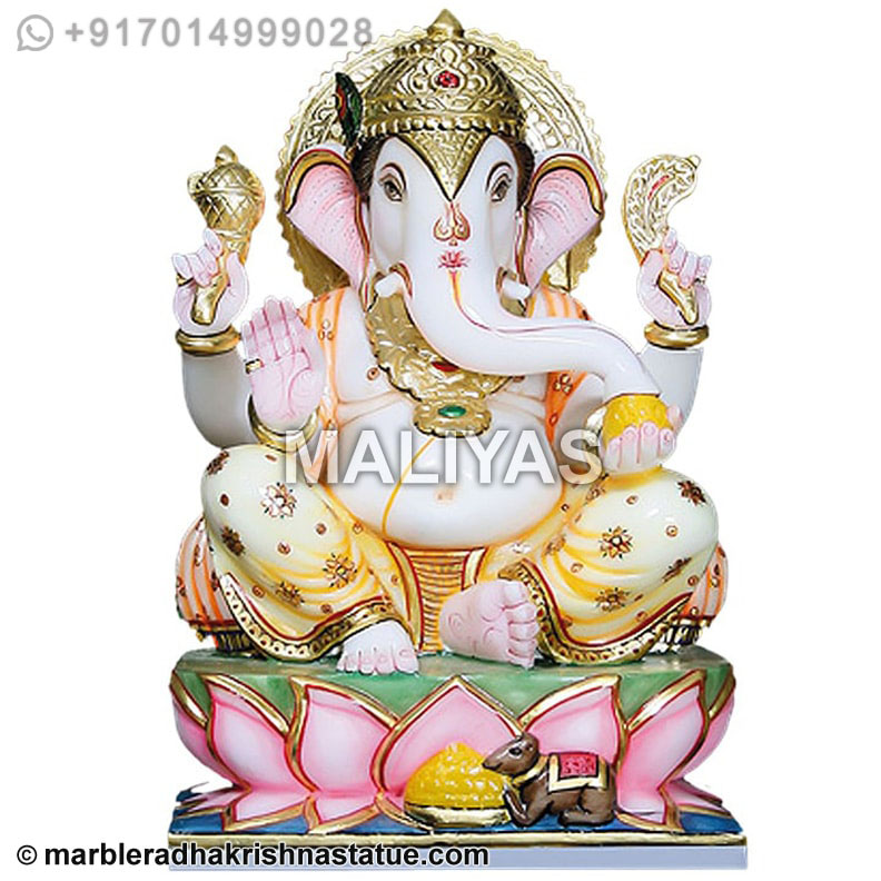 Marble Ganesh Statue from Jaipur