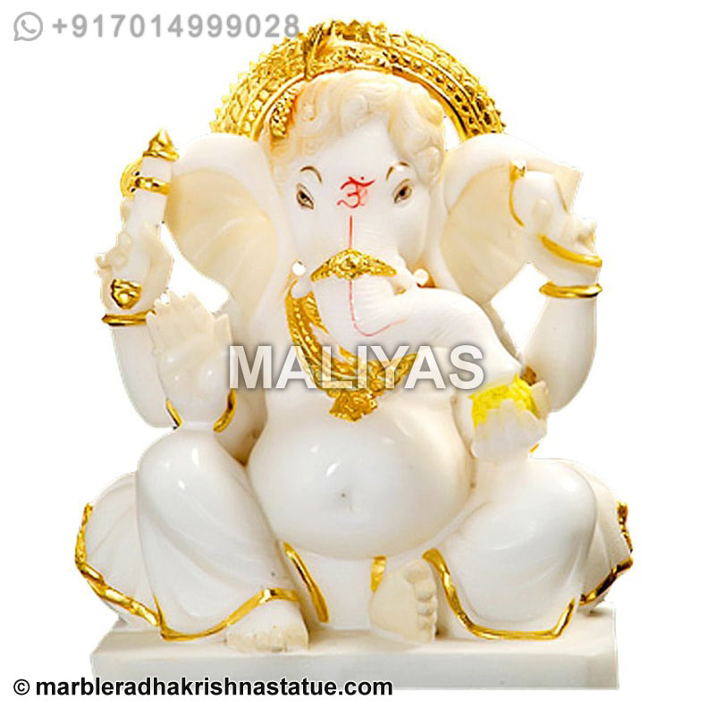 Marble Ganesha Moorti