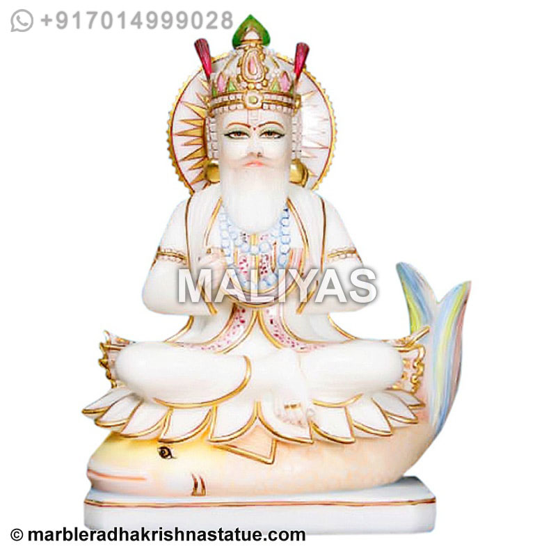 Marble God Jhulelal Idols