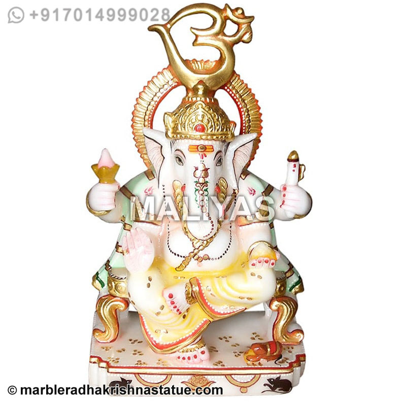 Marble Idol of Lord Ganesha