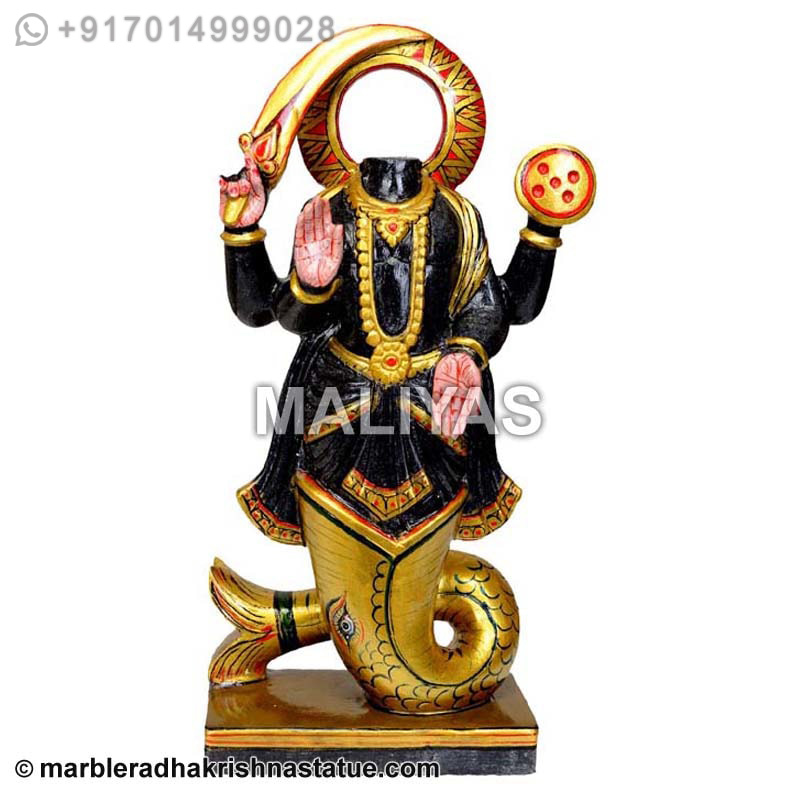 Marble Ketu Navagraha Statue