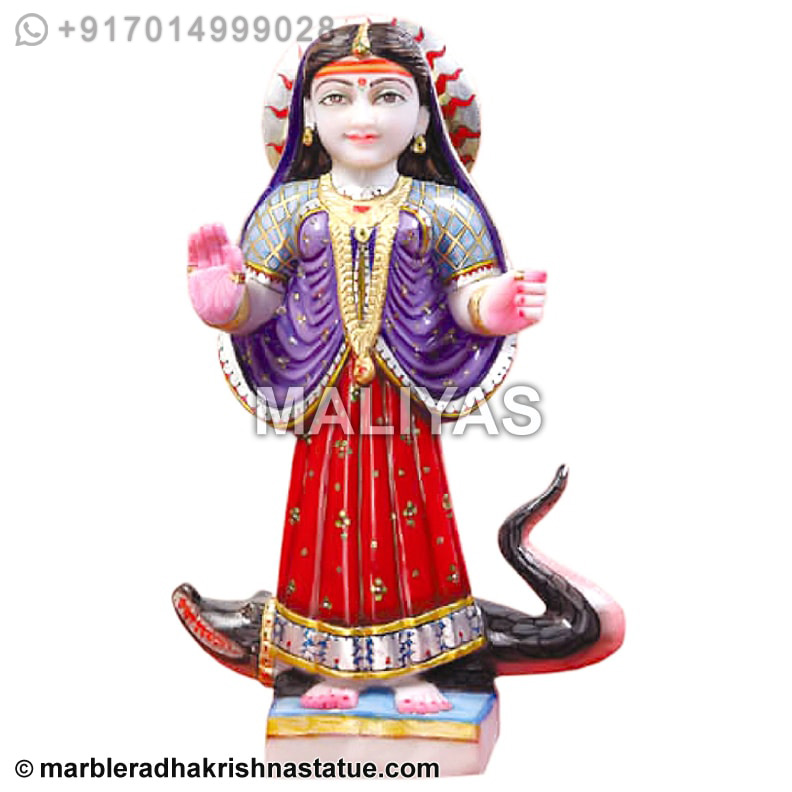 Marble Khodiyar Maa Murti