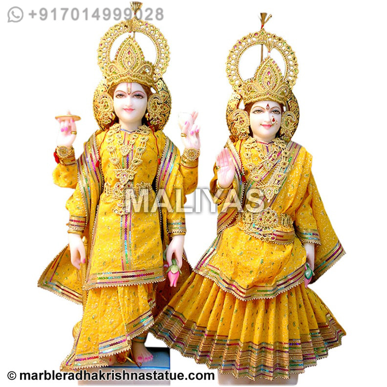 Marble Lakshmi Narayan Idols