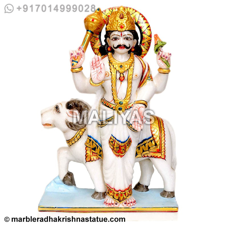 Marble Mangal Navagraha Statue