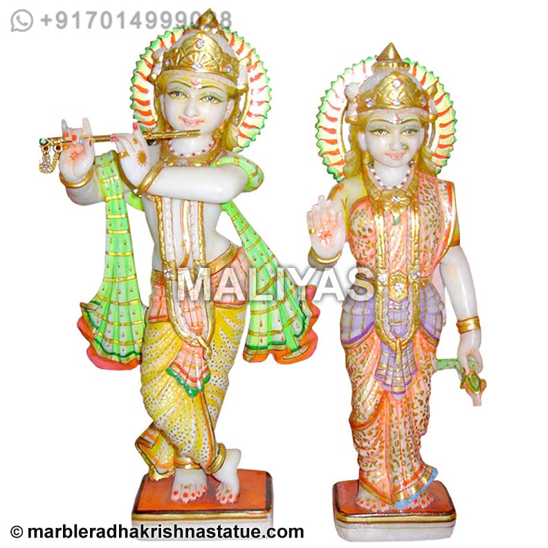 Marble Murti of Radha Krishna