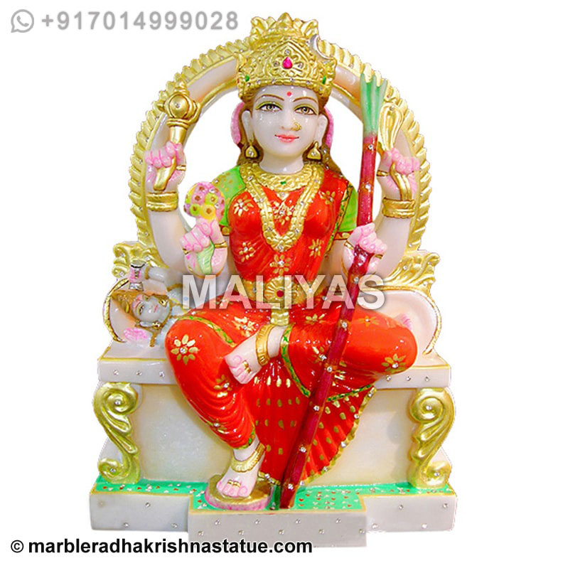 Marble Raj Rajeswari mata Statue