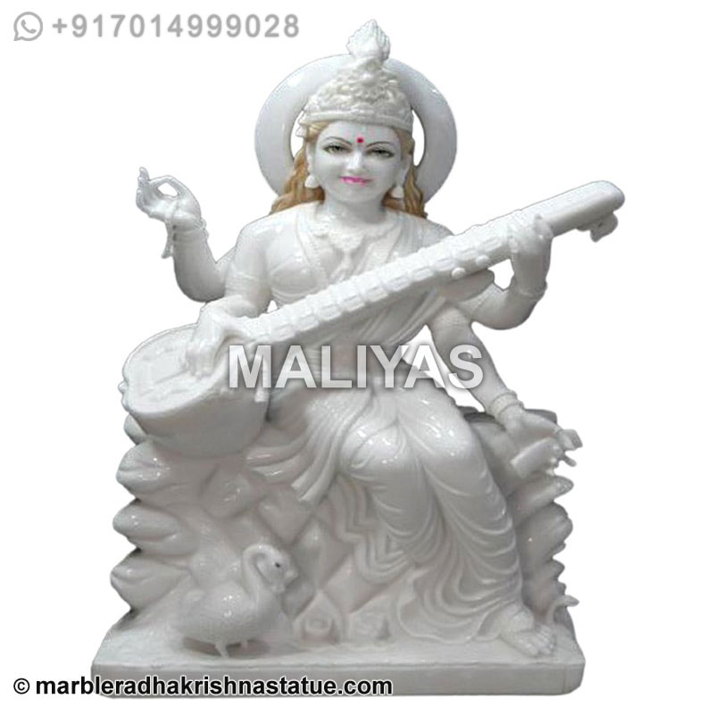 Marble Saraswati Statue buy online