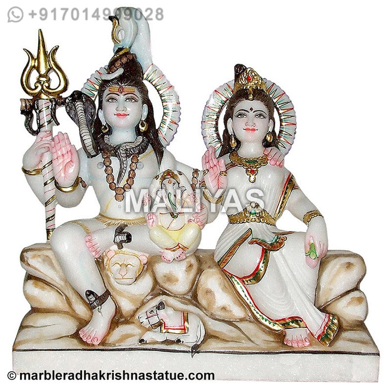 Marble Shiv Parvati Statue Manufacturers