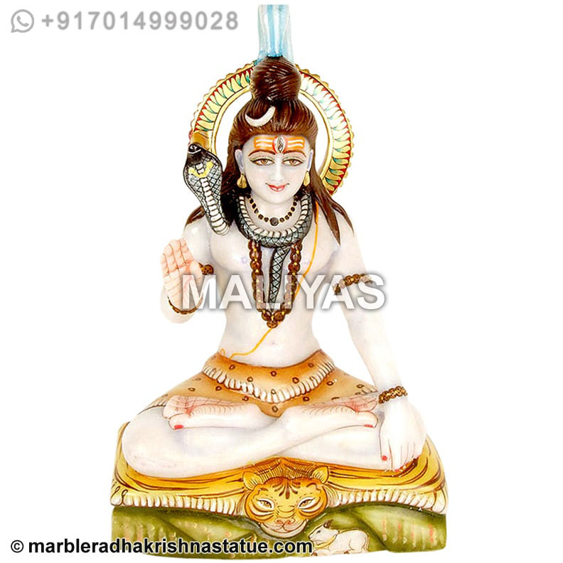 Marble Shiva Statue in Jaipur