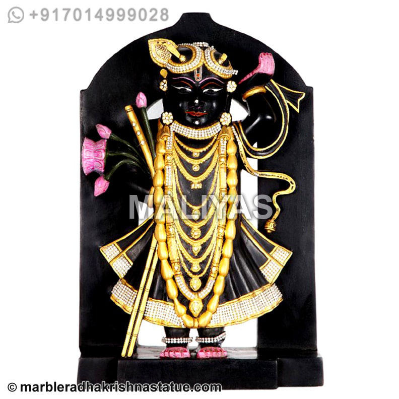 Marble Shrinathji Murti