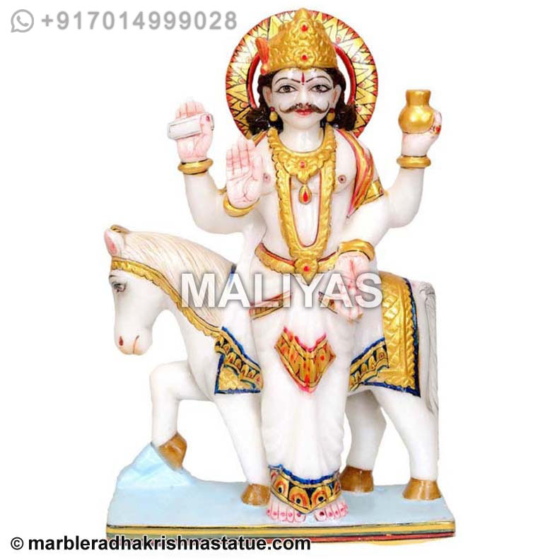 Marble Shukra Navagraha Statue