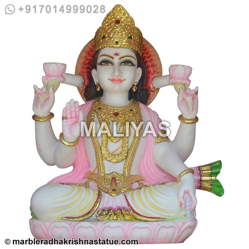 Marble Surya Bhagwan Moorti