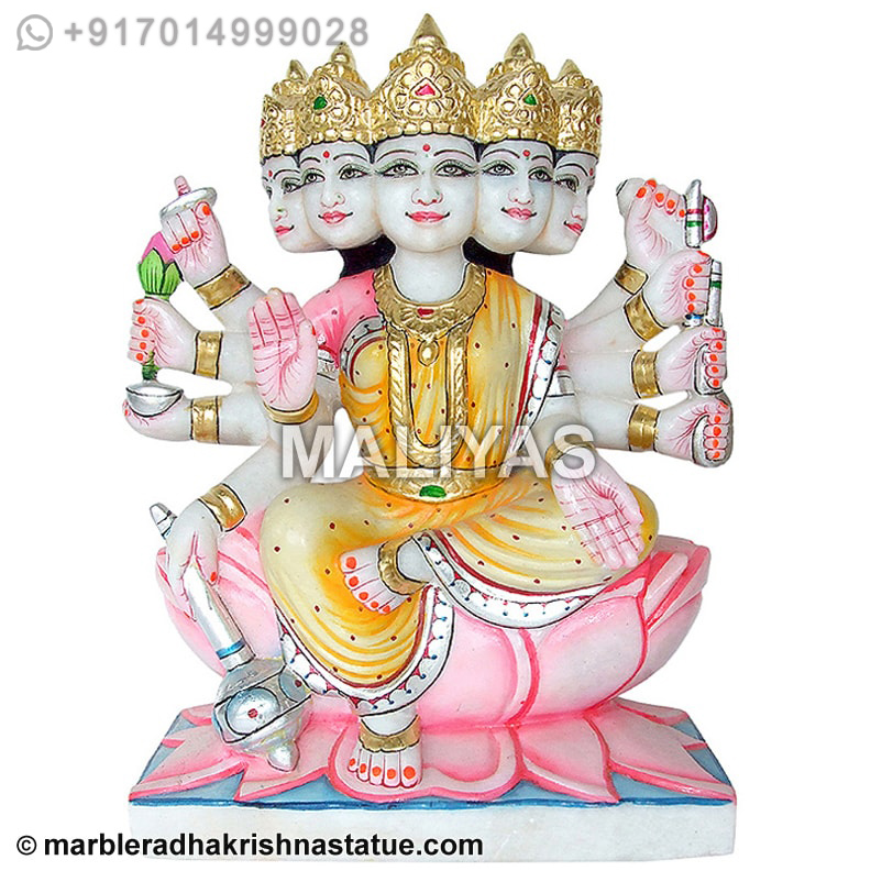 Panch Mukhi Gayatri Mata Statue