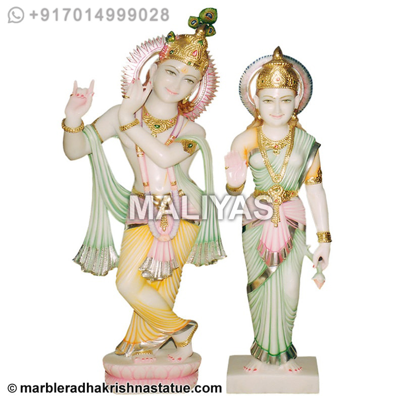 radha krishna idol