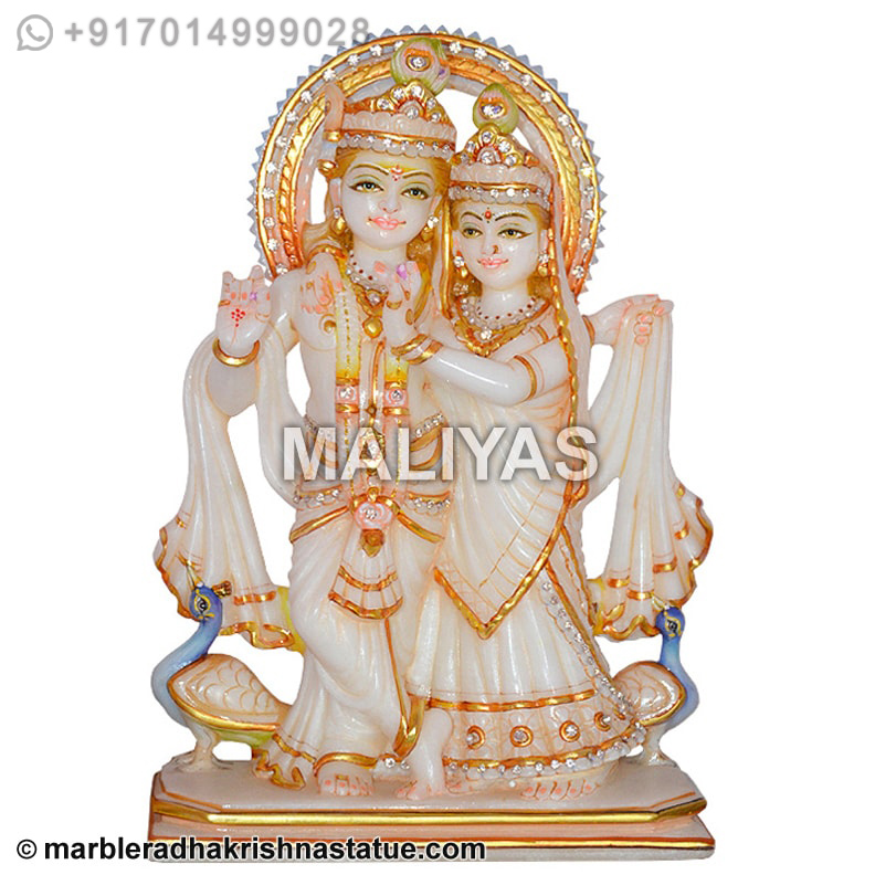 Radha Krishna Marble Statue online shopping