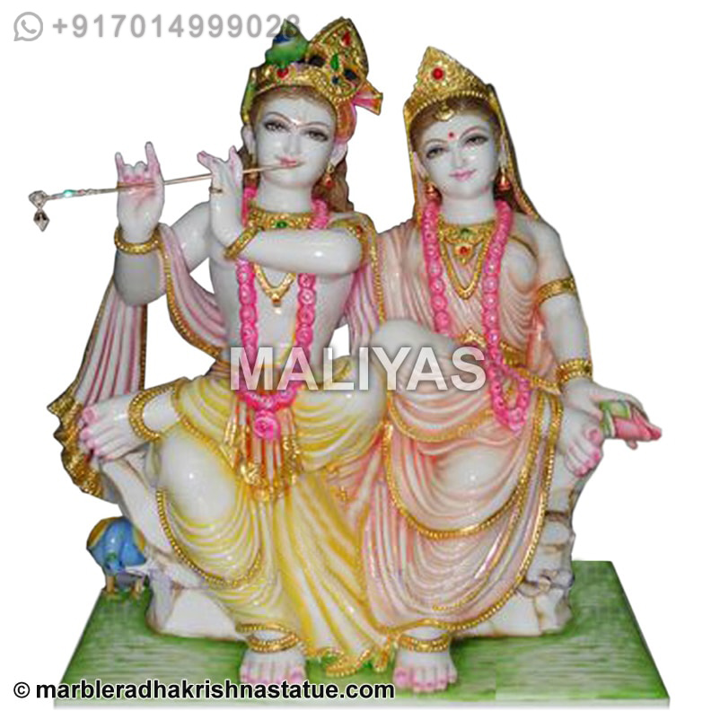Radha Krishna Statue For Temple