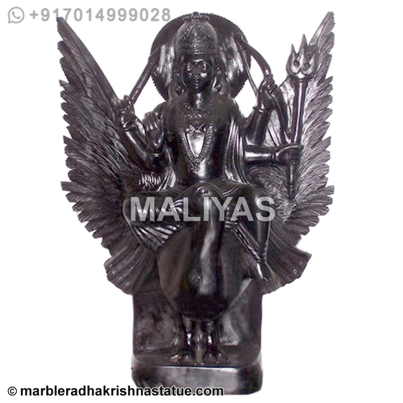Shanidev Marble Statue