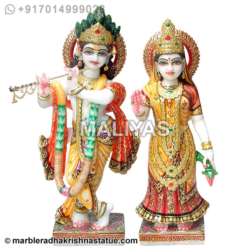 sri radha krishna idols