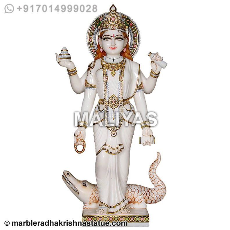 Standing Ganga Maa Statue