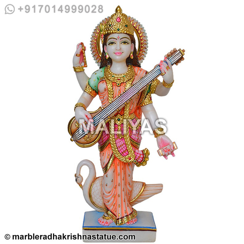 Standing Saraswati Maa Statue