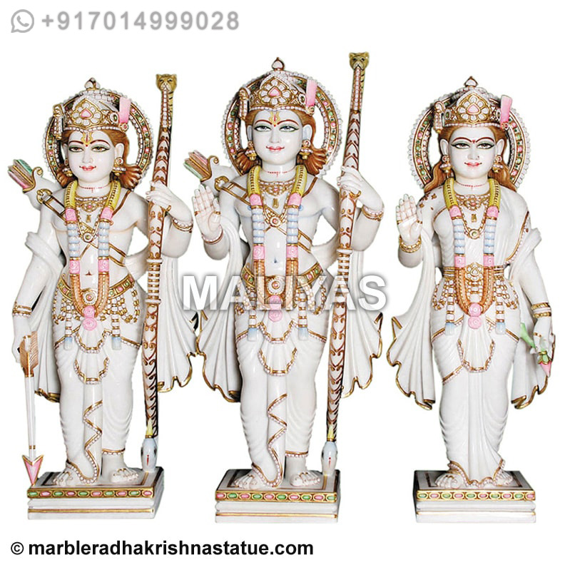 White Marble Ram Darbar Idol