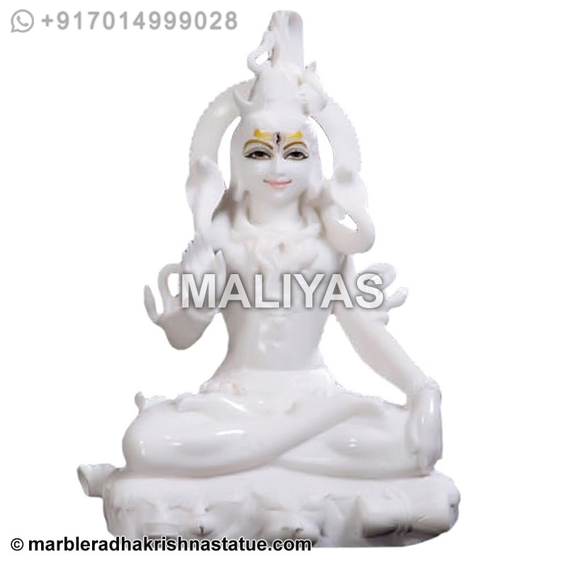 White Marble Shiv Murti