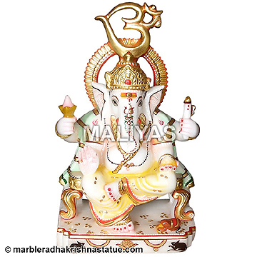 Marble Idol of Lord Ganesha