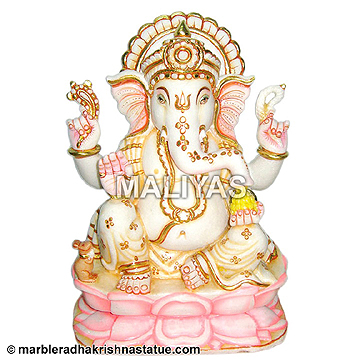 Marble Lord Ganesha Statue