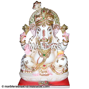 Marble Ganesha Statue