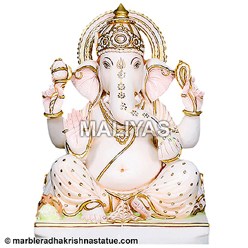Stone Ganesha statue