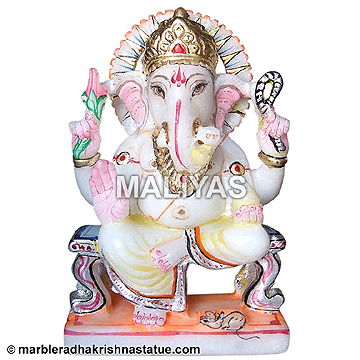 Marble Ganesha Idols