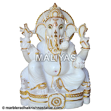 Marble Ganesha Statue