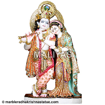 Beautiful Idols of Radha Krishna