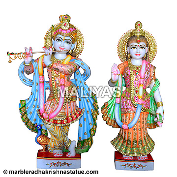 Marble Krishna Deity