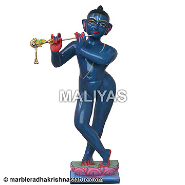 Beautiful Iskcon Krishna Statue